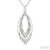 .10CTRDDM BOLD TEAR DROP PD SL-S+CH*